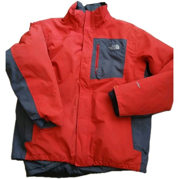 The North Face Jacket Mens XL Insulated Waterproof HyVent Removable Liner 3 In 1 - Picture 1 of 10